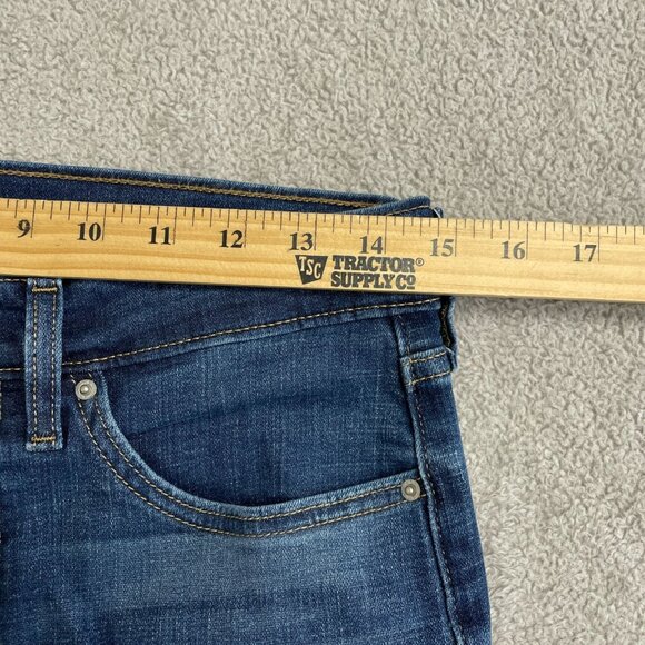 NWOT Levis 315 Women's Size 28 Shaping Bootcut Jeans Dark Wash Denim Stretch - Picture 5 of 12